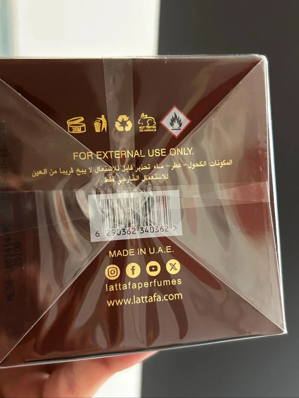 Parfum ASAD BOURBON LATTAFA 100ML – photo 5